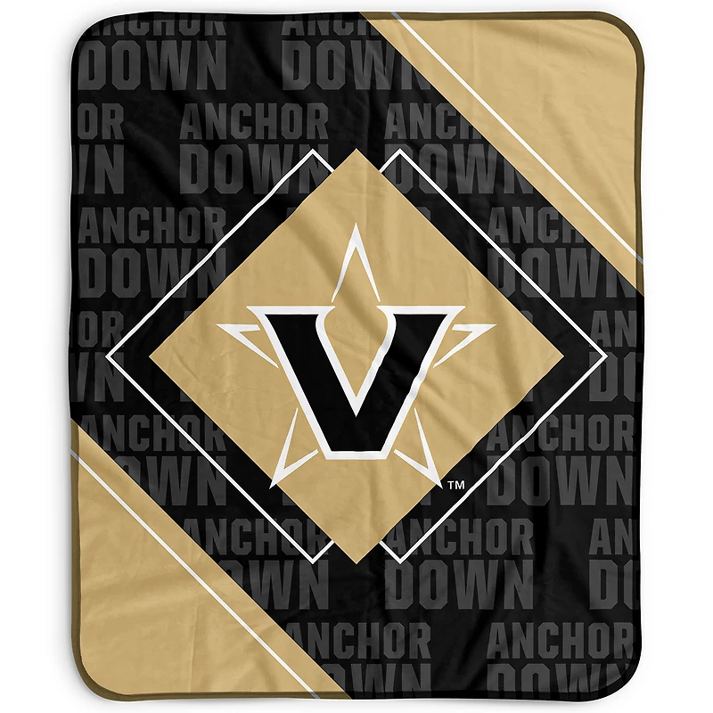Pegasus Vanderbilt Commodores 50" x 60" Diamond Logo Fleece Blanket
