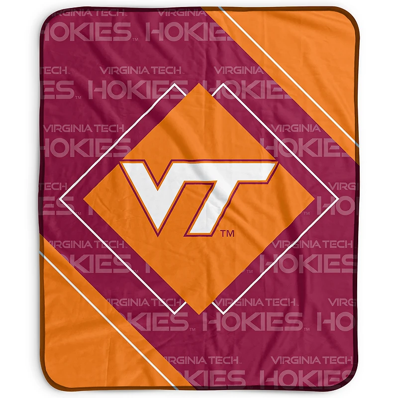 Pegasus Virginia Tech Hokies 50" x 60" Diamond Logo Fleece Blanket