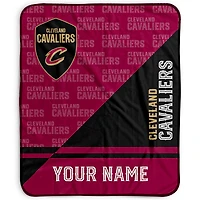 Pegasus Cleveland Cavaliers 50" x 60" Split Wordmark Personalized Fleece Blanket