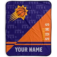 Pegasus Phoenix Suns 50" x 60" Split Wordmark Personalized Fleece Blanket