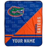 Pegasus Florida Gators 50" x 60" Split Wordmark Personalized Fleece Blanket