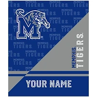 Pegasus Memphis Tigers 50" x 60" Split Wordmark Personalized Fleece Blanket