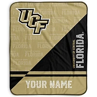Pegasus UCF Knights 50" x 60" Split Wordmark Personalized Fleece Blanket