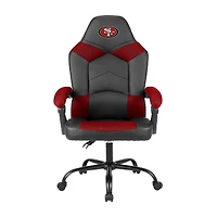 Imperial Black San Francisco 49ers Oversized Office Chair