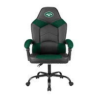 Imperial Black New York Jets Oversized Office Chair