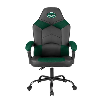 Imperial Black New York Jets Oversized Office Chair