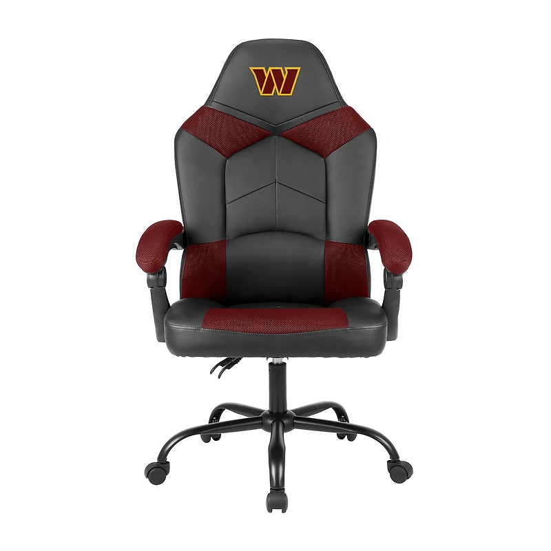 Imperial Black Washington Commanders Oversized Office Chair