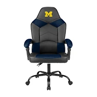 Imperial Black Michigan Wolverines Oversized Office Chair