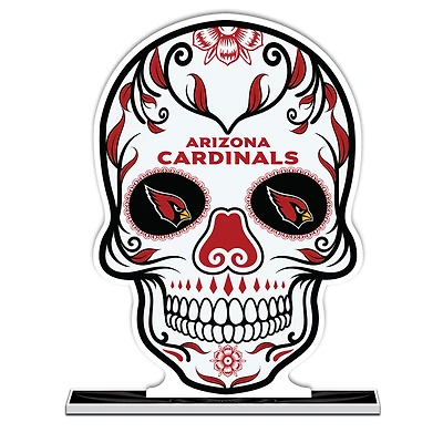Arizona Cardinals 10" Sugar Skull Standee