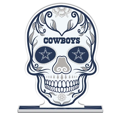 Dallas Cowboys 10" Sugar Skull Standee