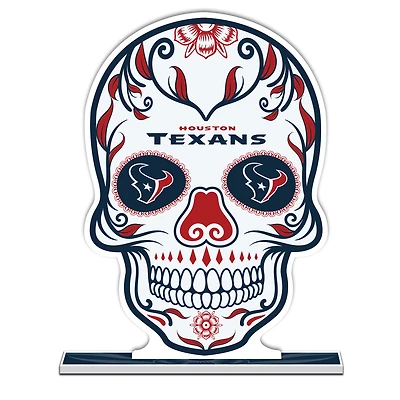 Houston Texans 10" Sugar Skull Standee