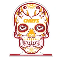 Kansas City Chiefs 10" Sugar Skull Standee