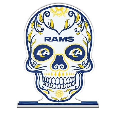 Los Angeles Rams 10" Sugar Skull Standee