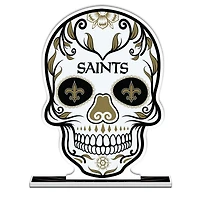 New Orleans Saints 10" Sugar Skull Standee