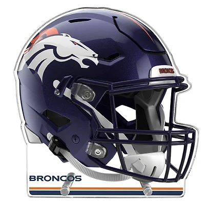 Denver Broncos 13" Speed Helmet Acrylic Plaque