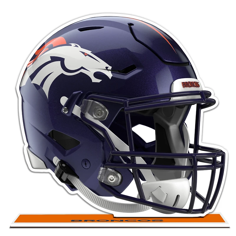 Denver Broncos 10" Speed Helmet Standee