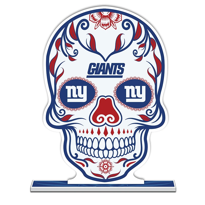 New York Giants 10" Sugar Skull Standee