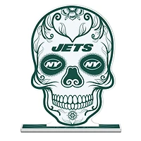 New York Jets 10" Sugar Skull Standee