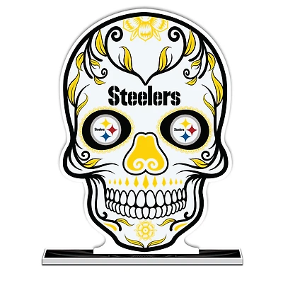 Pittsburgh Steelers 10" Sugar Skull Standee