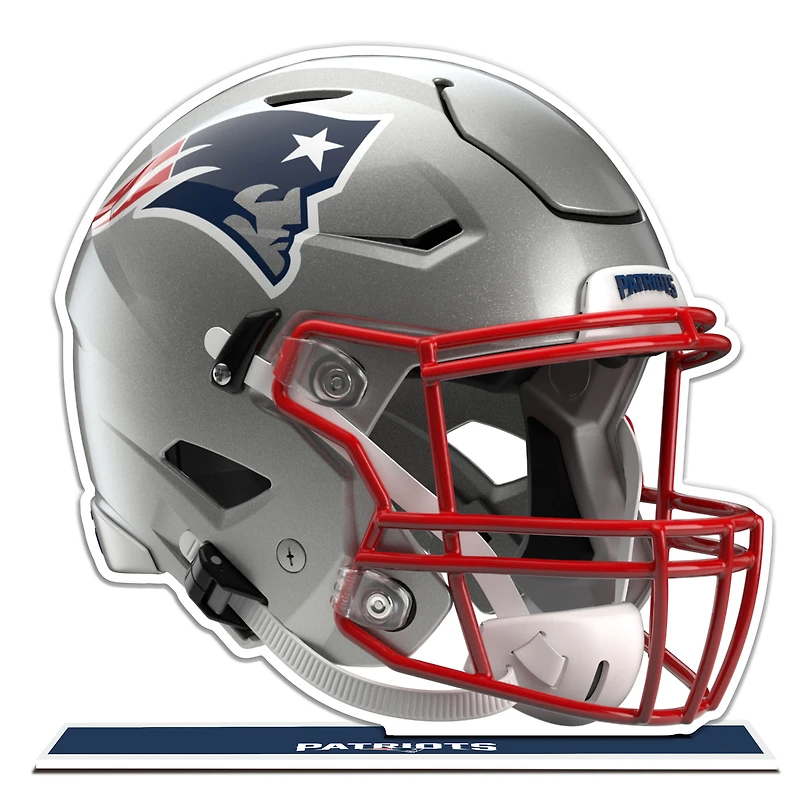 New England Patriots 10" Speed Helmet Standee