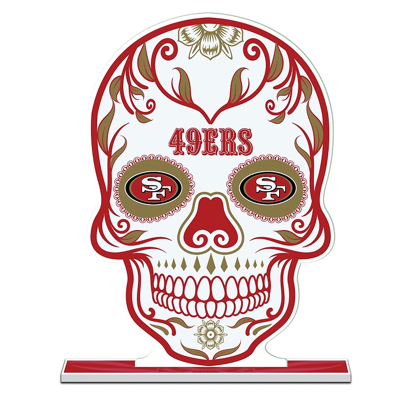San Francisco 49ers 10" Sugar Skull Standee