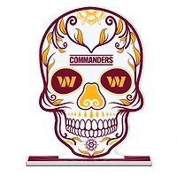Washington Commanders 10" Sugar Skull Standee