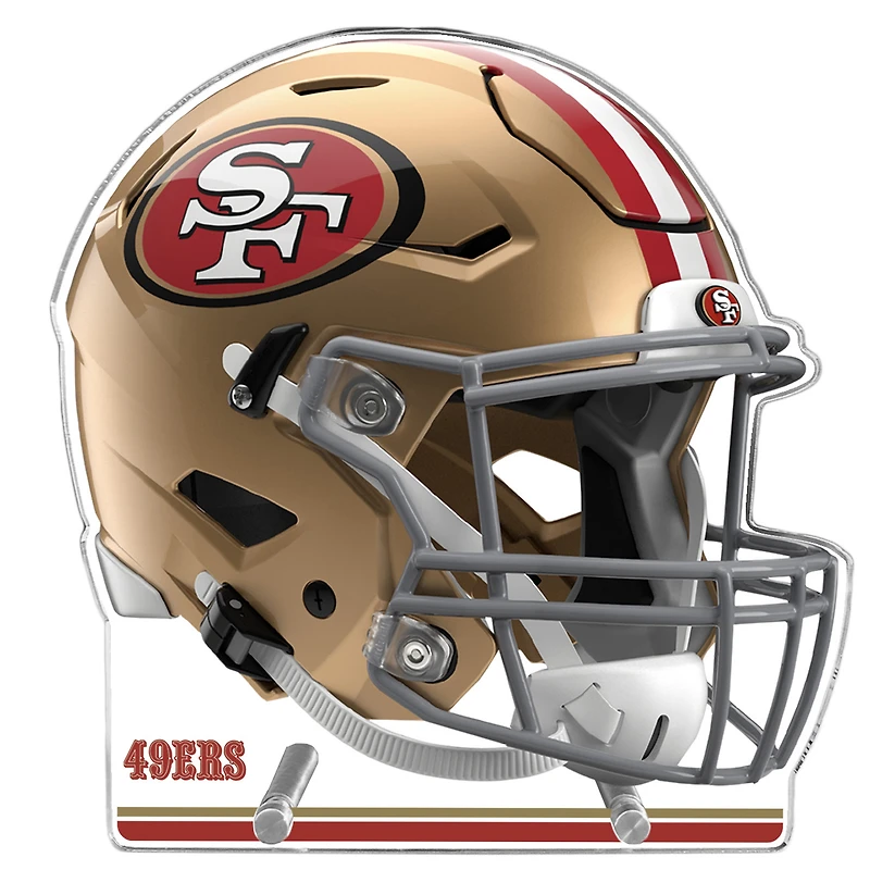 San Francisco 49ers 13" Speed Helmet Acrylic Plaque