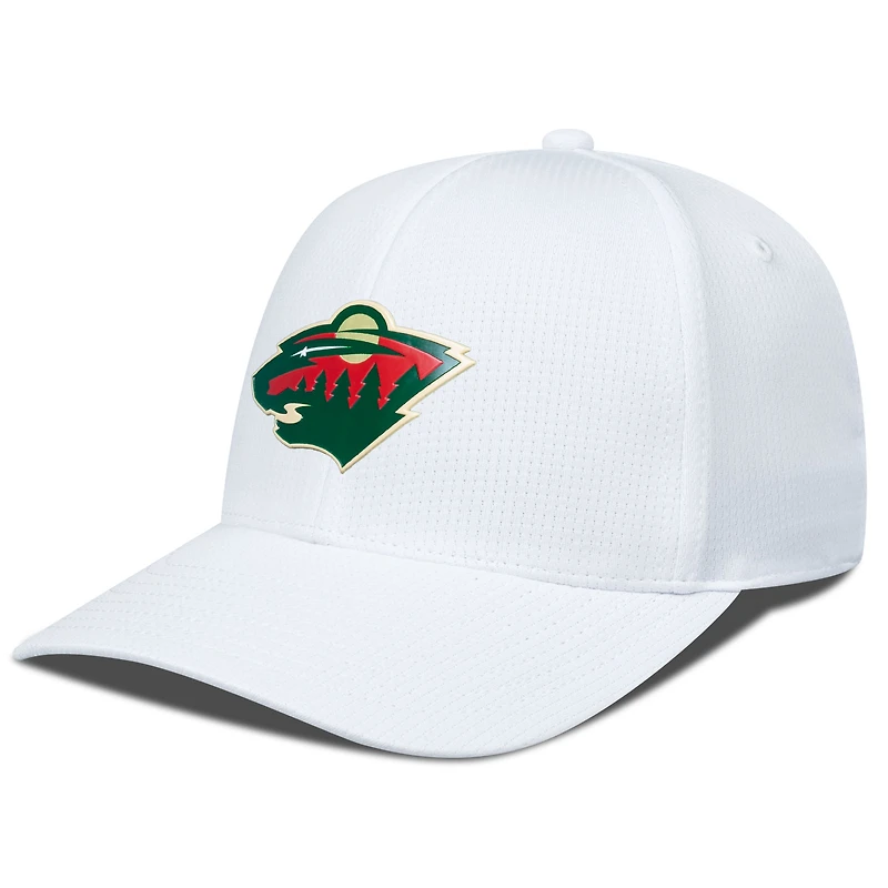 Men's Levelwear White Minnesota Wild Zephyr Adjustable Hat