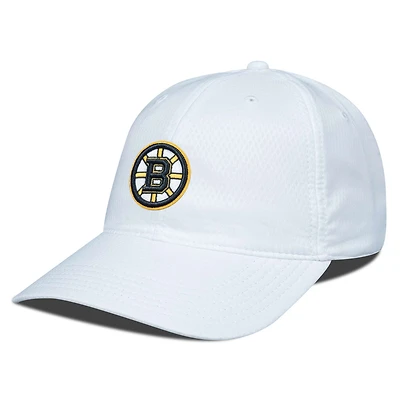 Men's Levelwear White Boston Bruins Matrix Adjustable Hat