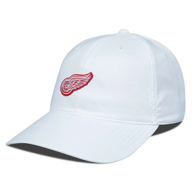 Men's Levelwear White Detroit Red Wings Matrix Adjustable Hat