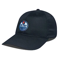 Men's Levelwear Black Edmonton Oilers Matrix Adjustable Hat