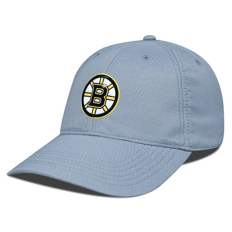 Men's Levelwear Gray Boston Bruins Matrix Adjustable Hat