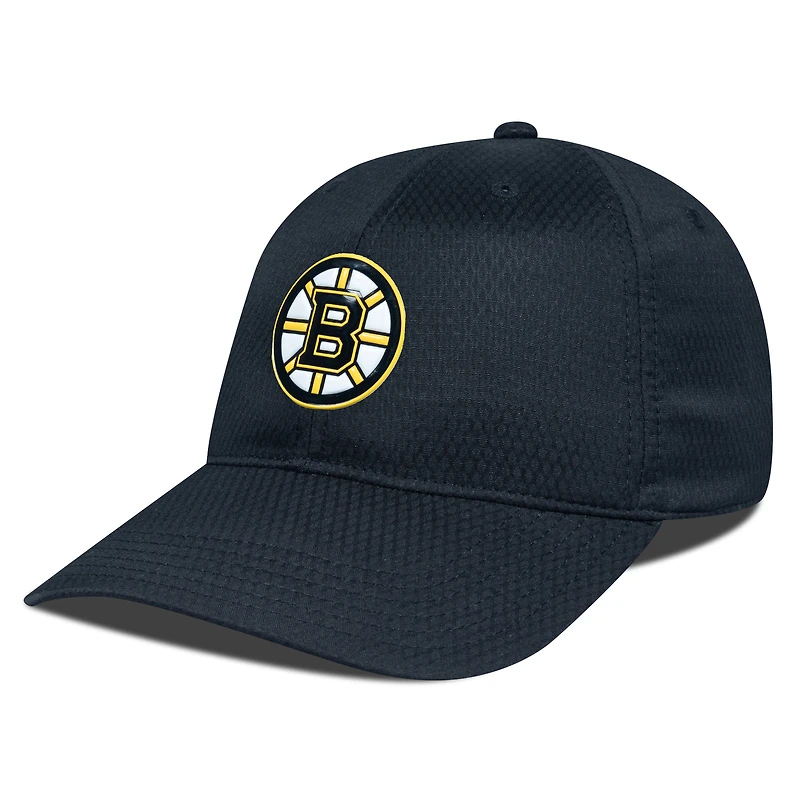 Men's Levelwear Black Boston Bruins Matrix Adjustable Hat