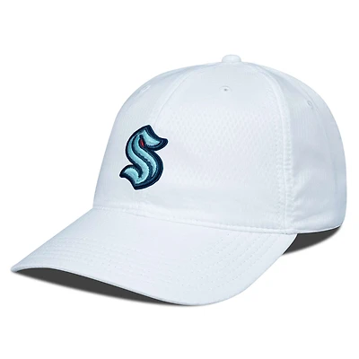 Men's Levelwear White Seattle Kraken Matrix Adjustable Hat
