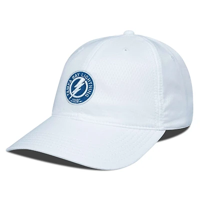 Men's Levelwear White Tampa Bay Lightning Matrix Adjustable Hat