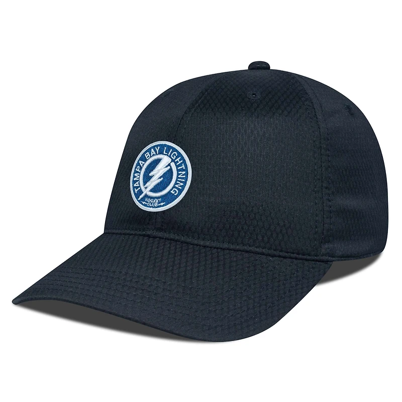 Men's Levelwear Black Tampa Bay Lightning Matrix Adjustable Hat