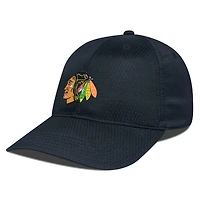 Men's Levelwear Black Chicago Blackhawks Matrix Adjustable Hat