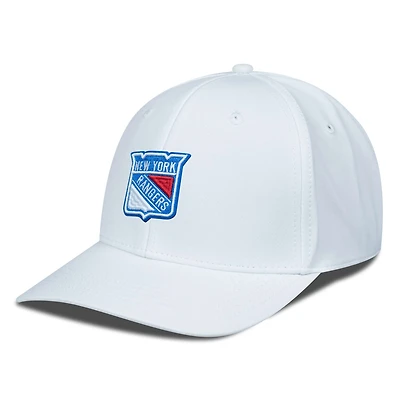 Men's Levelwear White New York Rangers Rise Flex Hat