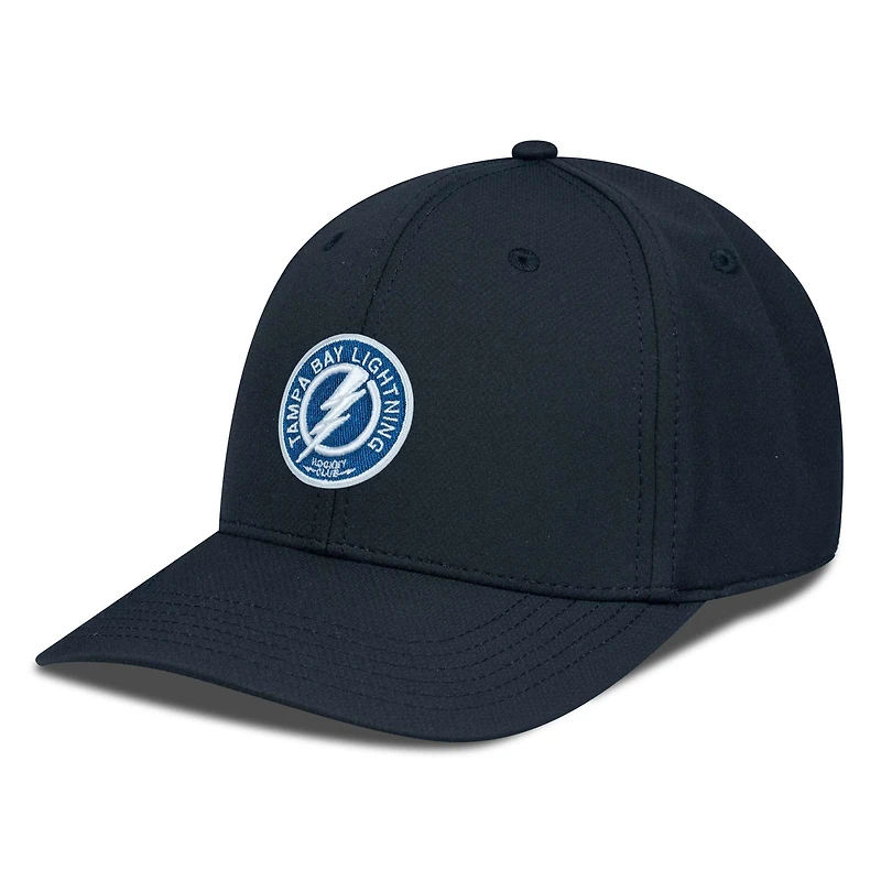 Men's Levelwear Black Tampa Bay Lightning Rise Flex Hat