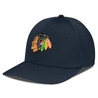 Men's Levelwear Black Chicago Blackhawks Zeta Flex Hat
