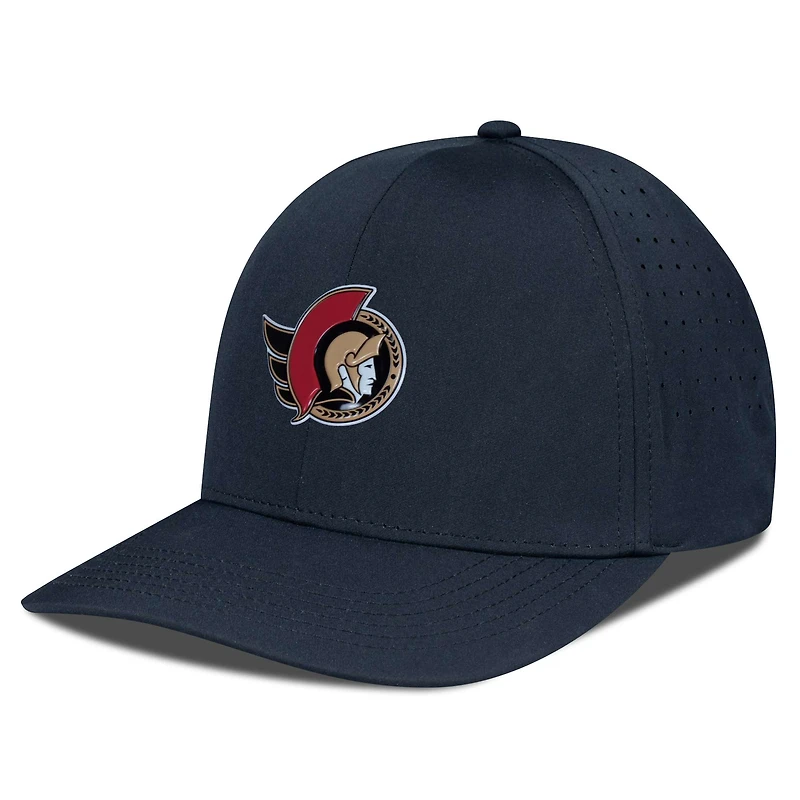 Men's Levelwear Black Ottawa Senators Zeta Flex Hat
