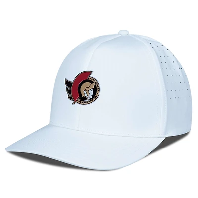 Men's Levelwear White Ottawa Senators Zeta Flex Hat