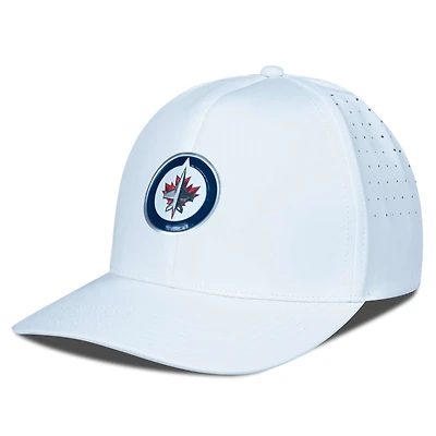 Men's Levelwear White Winnipeg Jets Zeta Flex Hat