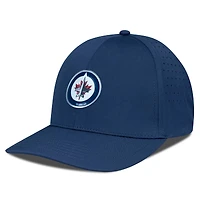 Men's Levelwear Navy Winnipeg Jets Zeta Flex Hat