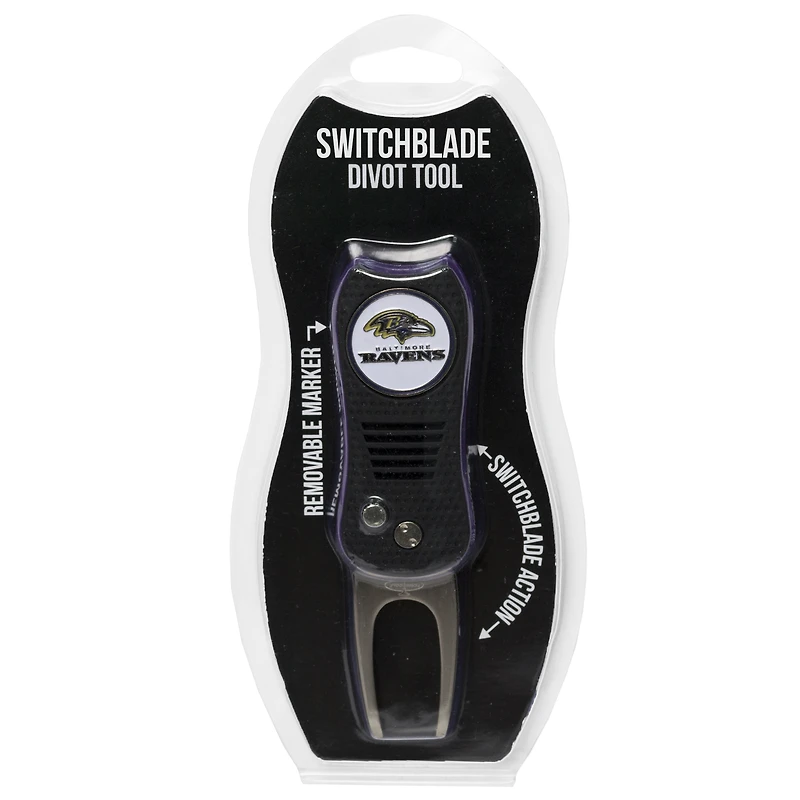 Baltimore Ravens Switchblade Divot Tool with Ball Marker