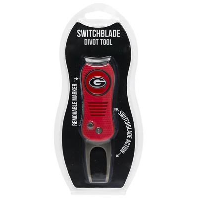 Georgia Bulldogs Switchblade Divot Tool with Ball Marker