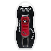 Georgia Bulldogs Switchblade Divot Tool with Ball Marker