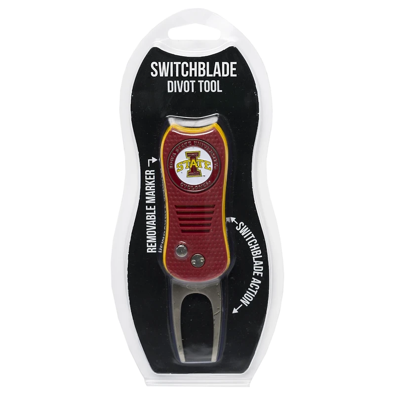 Iowa State Cyclones Switchblade Divot Tool with Ball Marker