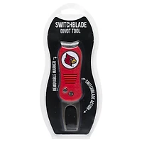 Louisville Cardinals Switchblade Divot Tool with Ball Marker