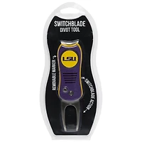 LSU Tigers Switchblade Divot Tool with Ball Marker